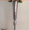 50 cm (H) Gümüş Düğün Çiçek Vazo Masa Centerpiece 10 adet / grup