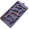 Whole- new silicone mold 10 even guitar shapes silicone chocolate mould ice tray mold DIY baking molds CDSM-231249R