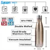 17oz Double Wall Vacuum Cool Insulation Stainless Steel Water Bottle Leak- proof and No Sweating Perfect for Summer Outdoor Sports Camping