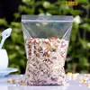 13*19cm PE lucency poly bag, clear ziplock bags grip seald, 100pcs thicken reusable polyester pocket, self seal food packing plastic pouch
