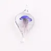 Atacado-Glass Jellyfish Murano Pingente De Vidro scaleph Lampwork Pingente De Vidro para Colar Frete Grátis JJAL BE389