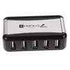 7 Ports USB 2.0 Hub High Speed Hubs with EU Plug AC Power Adapter Cable for PC Laptop Cheap USB Hubs