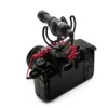 Бесплатная доставка компактный VideoMicro камерой запись микрофон для канона Nikon Сони камеры DSLR камеру Lumix Осмо микрофон