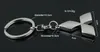 5st Lot Fashion 3D Metal Car Key Ring Keyring KeyChain Chain för Mitsubishi Auto Pendant Chaveiro Llavero Holder2711