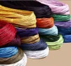 400m Waxed Cotton Cord Various Colours And Lengths Available Jewelry Making 1mm