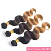 3 + 1 Бразильские человеческие волосы Wefts Weaves закрытие кружева фронтальные пучки Бразильские девственницы Волосы Глубокие вьющиеся необработанные шить в наращивание волос