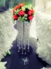 Livraison gratuite (10 pièces/lots) pièce maîtresse de mariage en acrylique/support de fleurs de mariage