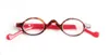 10Pcs/Lot Small Round Reading Glasses Retro Eyewear Women And Men Black Reading Glasses +1.0-+3.50 Free Shipping