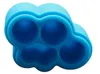 Silikonbehållare Nonstick Cloud Shape Smoking Jar DAB Oljeburkar 22ml behållare