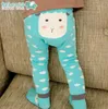 Marke Kleidung Cartoon Streifen Baby Leggings Elastische Baumwolle Weiche Mädchen PP Hosen Fuchs Pinguin Lion Kinder Strumpfhosen 6931