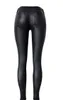 Faux lederen broek vrouwen elastische rits lederen broek broek plus size 2017 leren broeien kleding slim fit potlood broek