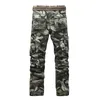 heren nieuwe collectie camo broek stijlvolle slanke elastische taille broek marineblauw groen zwart camouflage maat 2840 met hoge kwaliteit jeans1519