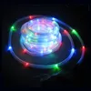 10m Solar Rope Light Outdoor String Lights Waterproof LED Tube Light Christmas Holiday Outdoor Decoration Lights red green blue white RGBY