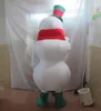 Costume de mascotte de Snowman Happy Snowman 2017 2017 pour l'adulte à porter