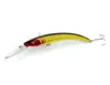 Hengjia minnow iscas de pesca 15.5 cm 16.3g 2 # japonês agudos dois ganchos rígido isca vara isca isca de pesca 20 pcs (mi052)