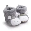 Inverno cute panda animal estilo bebê botas bebê meninos meninas primeiros caminhantes sapatos bebê desenhos animados botas infantil criança sapatos