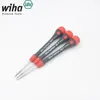 A Set 3 Stücke Deutschland Wiha Brandschraubendreher 15 mm Phillips mit 08 mm 5 Sterne zur Reparatur mobiler magnetischer Präzisions -Tools8214785