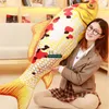 Dorimytrader 135cm Large Simulated Animal Koi Fish Plush Toy Stuffed Soft Fishes Animals Pillow Doll 53inches Gift Decoration DY61692