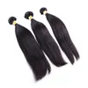 13X4 Frontal de encaje con paquetes de cabello Onda del cuerpo Brasileño Peruano Indio Malasia Virgen Cabello humano teje Cierre Natural Negro C3806996