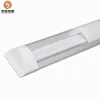 Fabriksutloppsytmonterad LED-batten dubbel radslampor 2ft 4ft T8-fixtur Purificati LED Tri-Proof Light Tube 20W AC 110-240V