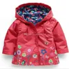 Meisjes Bloem Regenjas 9 Kleuren Kids Mode Kleding Winter Baby Hooded Tench Coats Jas voor Winddicht Uitkleding C3169