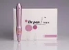 M7-C viola Dr. Pen Derma Pen Sistema automatico di micro aghi Lunghezze dell'ago regolabili 0,25 mm-3,0 mm Timbro DermaPen elettrico PER operazione ciliare