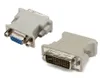 DVI 24+1-Stecker auf VGA-Buchse, Adapter, DVI-D, DVI-I, DVI-A, DVI-D-Stecker auf VGA-Buchse, Adapter, Anschlüsse, Konverter, Metallschrauben