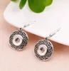 Quality Noosa Snaps Earrings Jewelry Interchangeable DIY Dangle Chandelier Earings Trend Jewellery Fit 12mm Snap Button