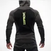 Venta al por mayor-Gimnasio Estética Revolución Gimnasio Ropa Snapback Sudadera con capucha Hombres Culturismo Sudadera Sudadera Fitness Correr Ropa deportiva para niños