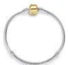 Charm-Armbänder aus 925er-Sterlingsilber, 3 mm Schlangenkette, passend für Pandora-Charms, Perlen-Armreif, Modeschmuck, DIY-Geschenk für Männer und Frauen