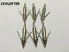 6 PCS Silver color stainless steel Archery Bowfishing Fish Hunting Arrow Points arrow tips arrow heads Broadheads 260 grain319R