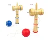 DHL / Fedex Gratis nieuwe Kendama Ball Japanse Traditionele Wood Game Speelgoed Onderwijs Gift Kinderen Speelgoed Kerstcadeau