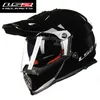 2016 Nuovo LS2 doppia lente off road casco da moto MX436 caschi da moto da cross da corsa professionali realizzati in ABS taglia L XL XXL