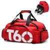 T60 impermeável ginásio multifuncional ioga mão bolsa de ombro esporte sapato sapato sapato basquetebol mochila bolsas de viagem ao ar livre Duffel Saco Tote