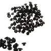 Mamelons à œillets en caoutchouc noir pour aiguilles de Machine à tatouer, vente en gros, 1000 pièces/lot