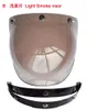 S Bubble Motorhelm Vizier Jet Retro Hallar Casco Masker Vintage Helm Bubble Vizier Lens Helm Accessoires BV017581354