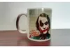 Newest Design Joker Magic Color Changing Coffee Mug Heat sensitive Tea cup Printing with Why so serious