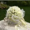 2016 nova chegada Big White White Beige Champagne Flower Bride Bouquetwedding Bouquets Favors Artifical Flowerswedding Favors7685940