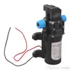 Wholesale DC 12V 60W Mini Micro Diaphragm High Pressure Water Pump Automatic Switch 5L/min H210417