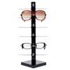 Wholesale-2016 New High Quality 6pc Sun Glasses Display Stand Fashion Acrylic Glassess Frame Rack Holder Eye Glasses Show Stand Holder