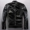 Rock motorcycle jackets AVIREXFLY flight leather jacket vintage black jackets Locomotive jackets