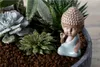 Miniature Gnome Garden Miniature Dollhouse Fairy Garden ~ Kit d'accessoires de démarrage de jardin Gnome ~ Nouveaux planteurs Jardins en pot Graines pour Gardeni