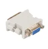 Hurtownie 100 sztuk / partia DVI 24 + 1 / DVI 24 + 5 Mężczyzna do VGA Kobieta Adapter Adapter DVI-D DVI-I DVI-A Darmowa Wysyłka