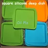 Fabrieksprijs 8 * 8 inch Diepe Dish Square Pan 8.5 "Vriendelijke Non Stick Siliconen Containers Concentrate Oil Bho Siliconen Lade