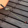 4pcs Floor Nail Carpas Fiestas Wedding Tent Peg Path Deck Camp Wind Rope Anchor Chains Linked Herringbone Nails Outdoor Tool