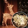 Kerstverlichting 20m / 30m / 50m / 100m 800 LED String Fairy Lights Xmas Decor Lights Rood / Blauw / Groen Kleurrijk Party Bruiloft Twinkle Light