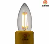 Dimable E14 E12 E27 Filament LED LAMP 220V 110V 2W 4W 6W LED EDISON BULB GLASS DIMMENDE FILAMENT KAART LAMPEN Kerstlampen