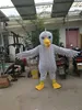 Продавец мультфильм высокого качества белый Пеликан талисман костюм фантазии карнавальный костюм бесплатная доставка