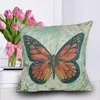 BAUMWOLLE UND LEINEN Material Kissenbezüge Gute Qualität Dakimakura Butterfly Print Couch Kissen Kissenbezüge Naps Kissenbezüge