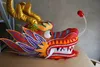 18m maat 3 voor 10 personen Chinese lente dag LED-verlichting Dragon Silk Print Fabric Light Dragon Dance Dragon Folk Festival Celebration Costume